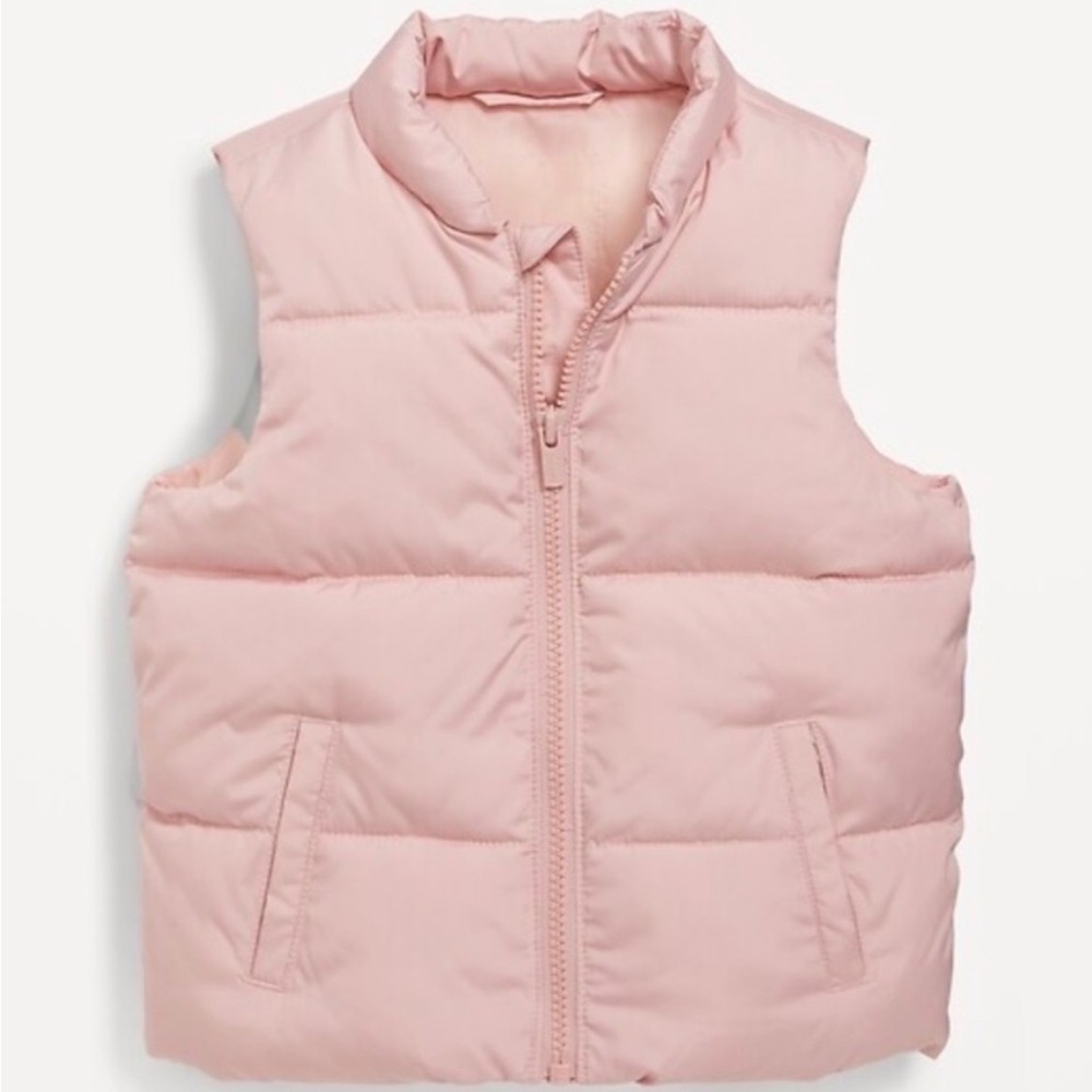 Old navy puffer vest 3T - pink